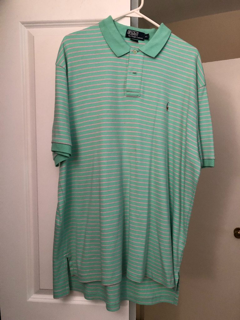 Mens Golf Shirt Polo Xl